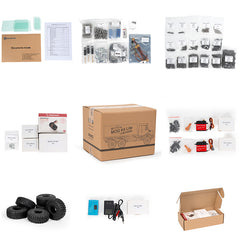 MOG 6x6 RC Truck Kit Modular 6WD Off-Road RC Crawler Kit