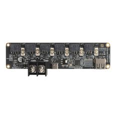 LDO Nitehawk Hexa – 6+1 Port USB Hub Adapter for Multi-Toolhead 3D Printers
