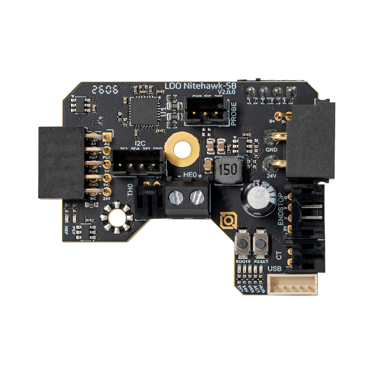 LDO Nitehawk-SB V2 USB Toolhead Board for Voron StealthBurner